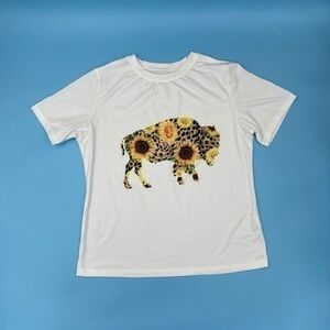 BUFFALO X Sunflower Print Graphic Tee